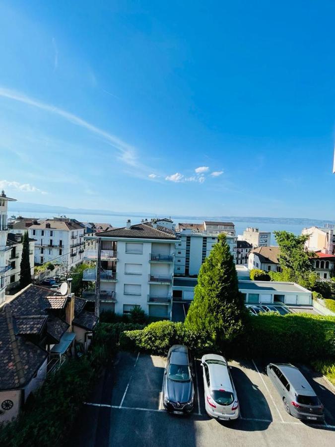 F2 Pres Debarcadere, En Centre Ville, Des Thermes Evian Les Bains 2 Etoiles ภายนอก รูปภาพ